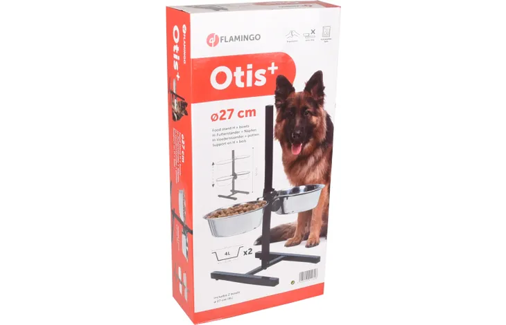 Hundenapf Otis Duo Futter und Trinknapf Ständer