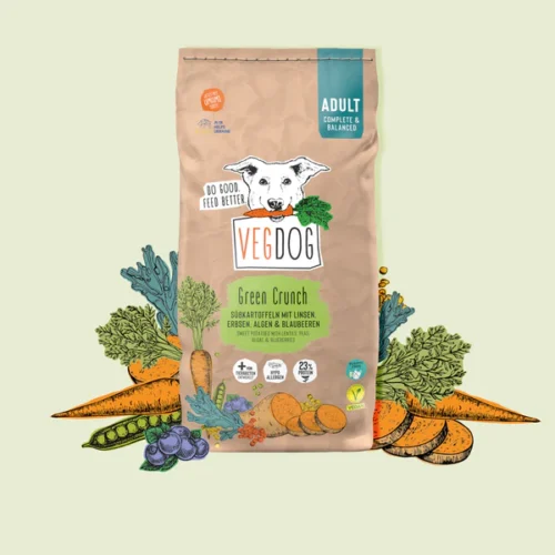 Veganes Hundetrockenfutter