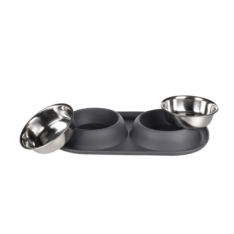 feeding-and-drinking-bowl-duo-dinner-grafa-oval-dark-grey