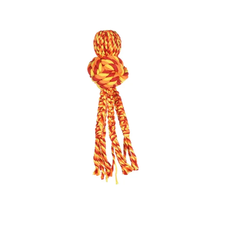 kong-toy-wubba-multiple-colours-knoted-ball