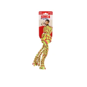 kong-toy-wubba-multiple-colours-knoted-ball