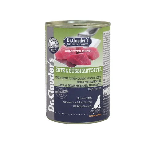 hundenassfutter-dr-clauders-selected-meat-ente-suskartoffel-6x400-g
