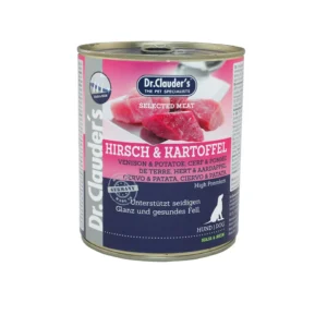 hundenassfutter-dr-clauders-selected-meat-hirsch-kartoffel-6x800-g