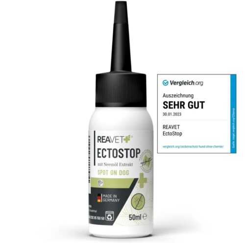 EctoStop Spot On Dog 50ml REAVET EctoStop Spot On Dog