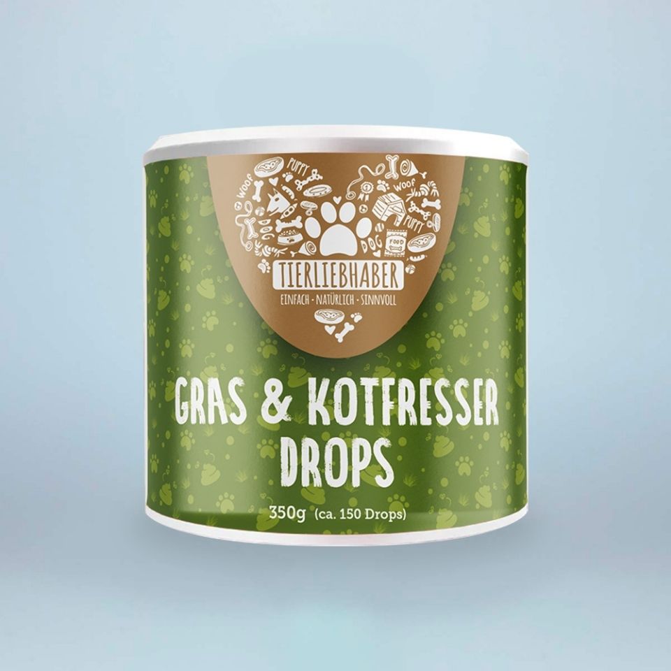 Tierliebhaber Gras & Kotfresser Drops