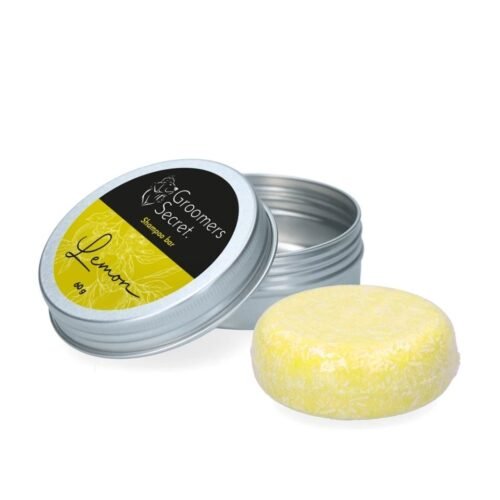 Groomers Secret Fell Pflege Shampoo Bar Zitrone 60 g