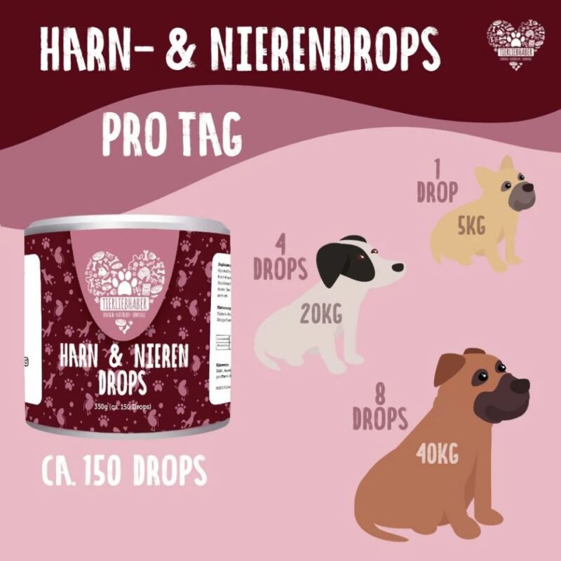 Tierliebhaber Harn- und Nieren Drops