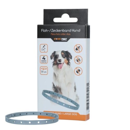 Knock Pest Floh_Zeckenhalsband Hund 59 cm Knock Pest Floh- & Zeckenhalsband Hund 59 cm