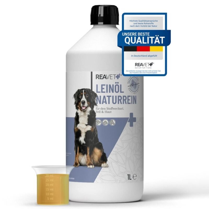 REAVET Leinöl naturrein 1 L