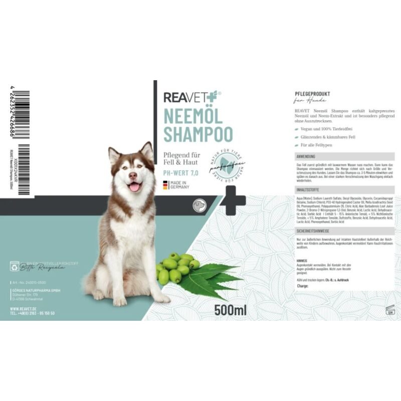 REAVET Neemöl Shampoo 500 ml