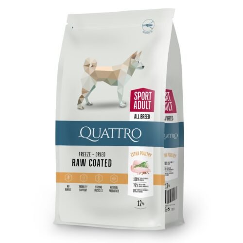 QUATTRO Trockenfutter Extra Geflügel Sport – Adult