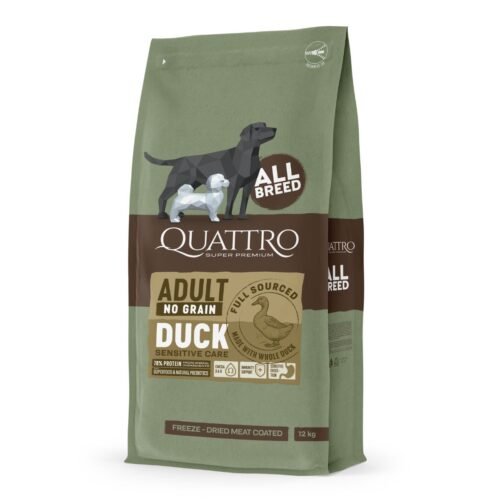 QUATTRO Trockenfutter Ente Alle Rassen Adult
