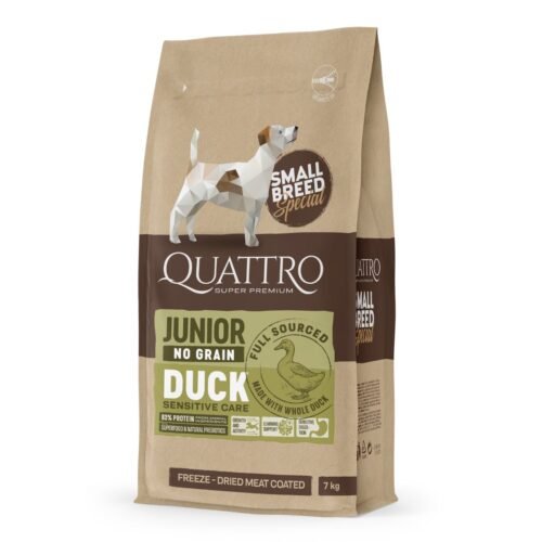 QUATTRO Trockenfutter Ente Kleine Rassen Junior
