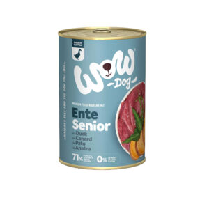 WOW Hundenassfutter Senior Ente